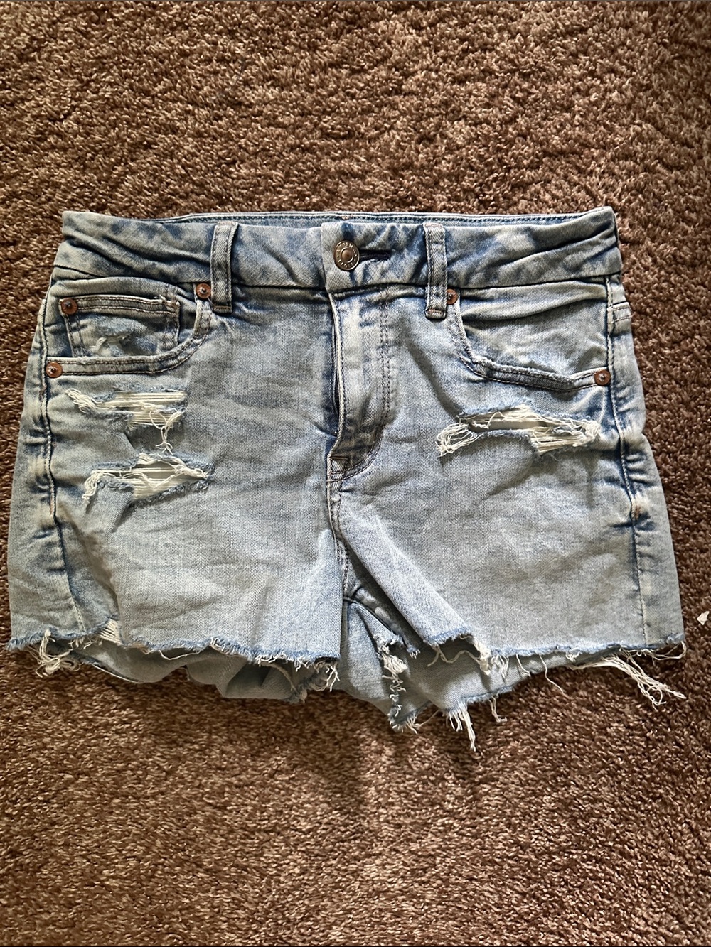 AE High Rise Shortie Size 6 Shorts
